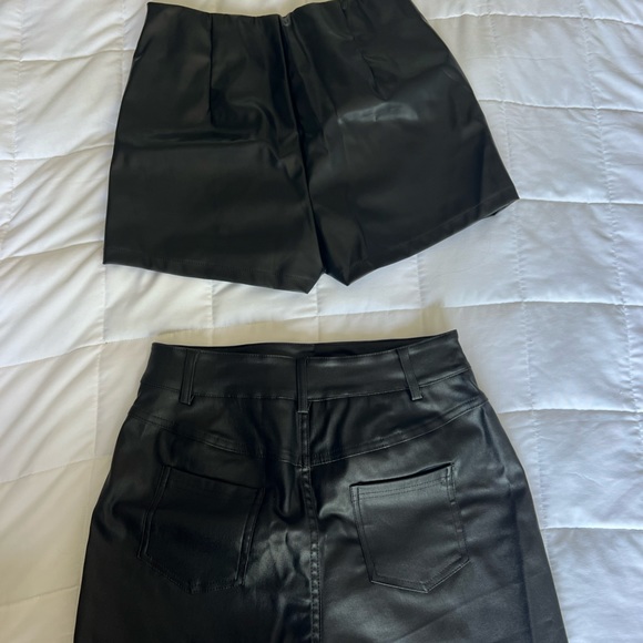 Black leather shorts (was for Taylor Swift Eras Tour) - Picture 3 of 6